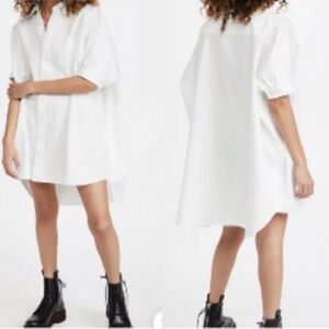 R13 Boxy Shirt dress  medium